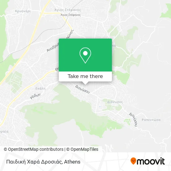 Παιδική Χαρά Δροσιάς map