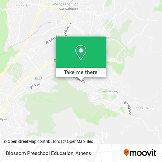 Blossom Preschool Education map