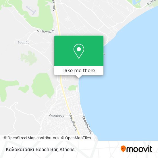 Καλοκαιράκι Beach Bar map