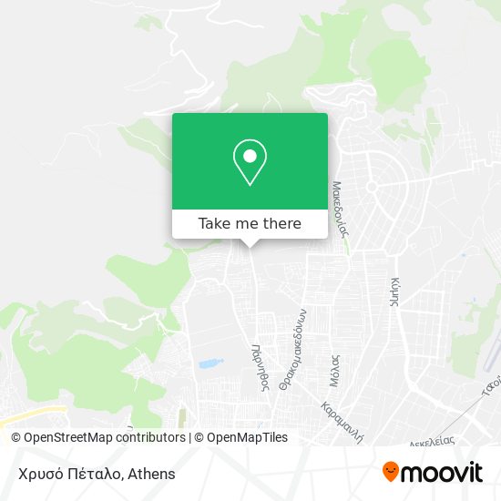 Χρυσό Πέταλο map