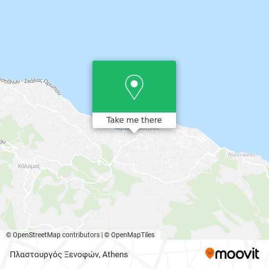Πλαστουργός Ξενοφών map