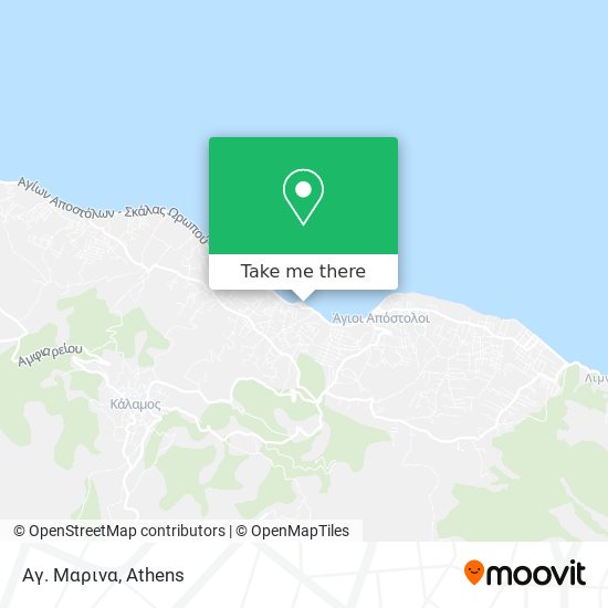 Αγ. Μαρινα map