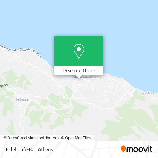 Fidel Cafe-Bar map
