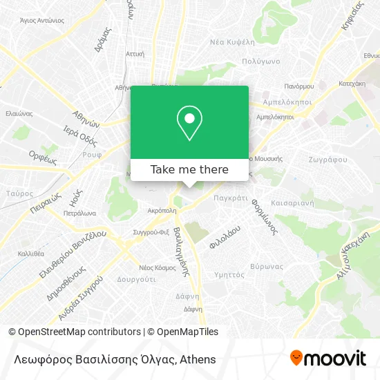 Λεωφόρος Βασιλίσσης Όλγας map