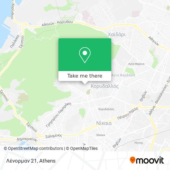 Λένορμαν 21 map