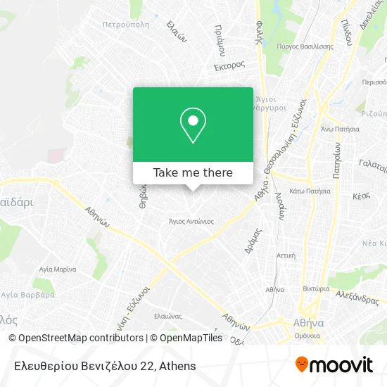 Ελευθερίου Βενιζέλου 22 map