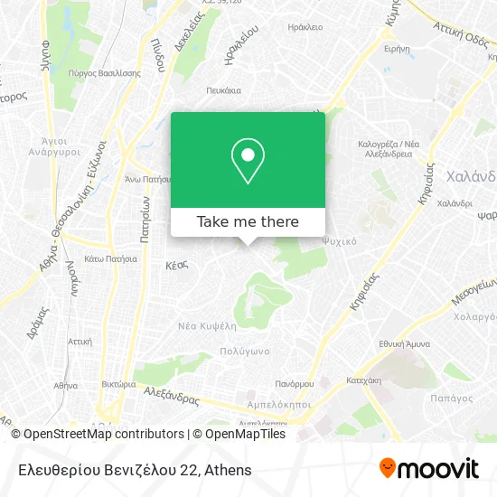 Ελευθερίου Βενιζέλου 22 map