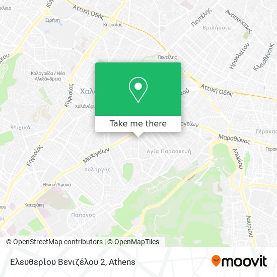 Ελευθερίου Βενιζέλου 2 map