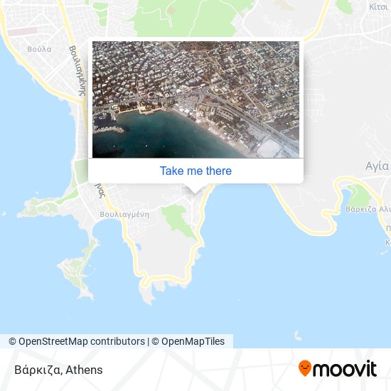 Βάρκιζα map