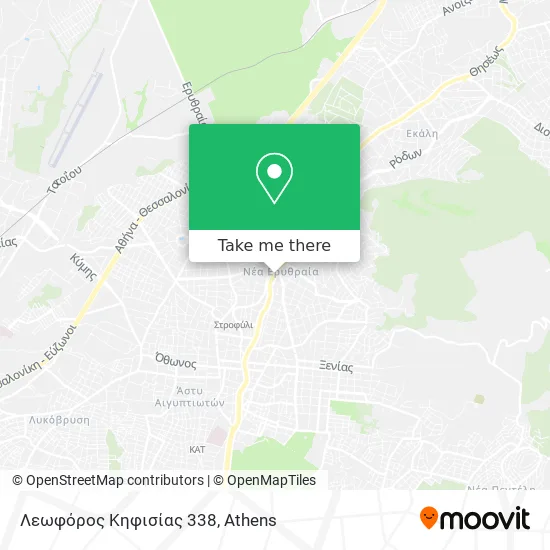 Λεωφόρος Κηφισίας 338 map