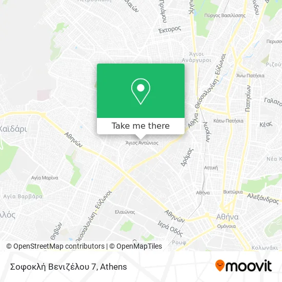 Σοφοκλή Βενιζέλου 7 map