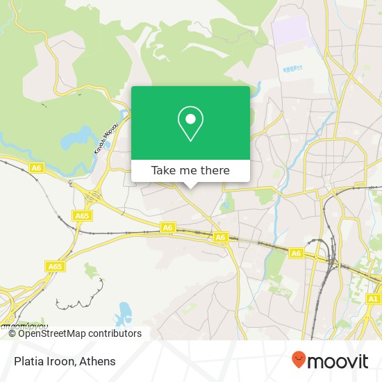 Platia Iroon map