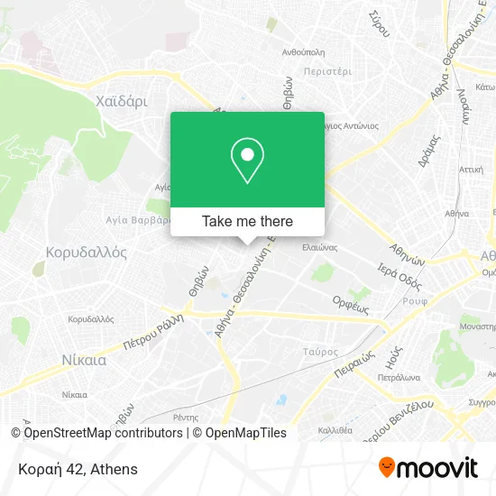 Κοραή 42 map