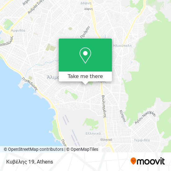 Κυβέλης 19 map