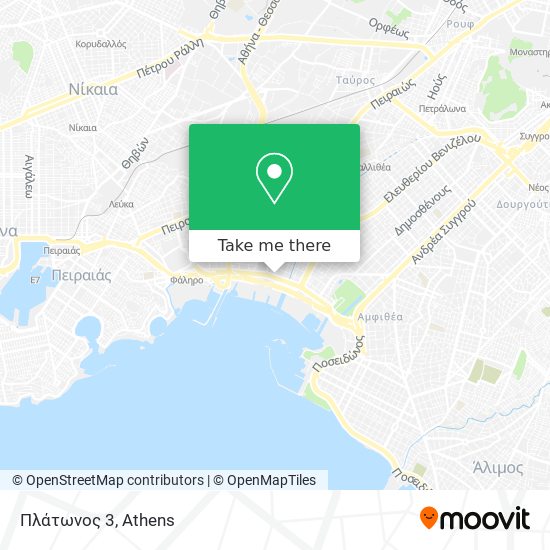 Πλάτωνος 3 map