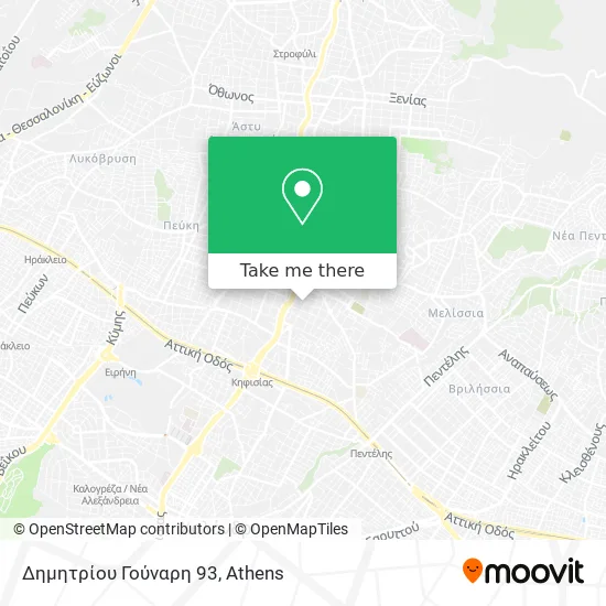 Δημητρίου Γούναρη 93 map
