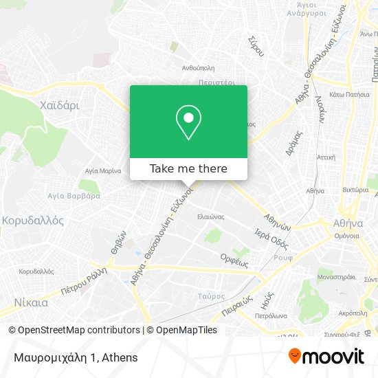Μαυρομιχάλη 1 map