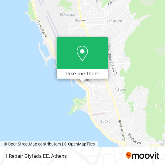 I Repair Glyfada EE map