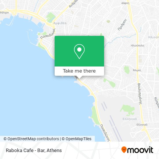 Raboka Cafe - Bar map