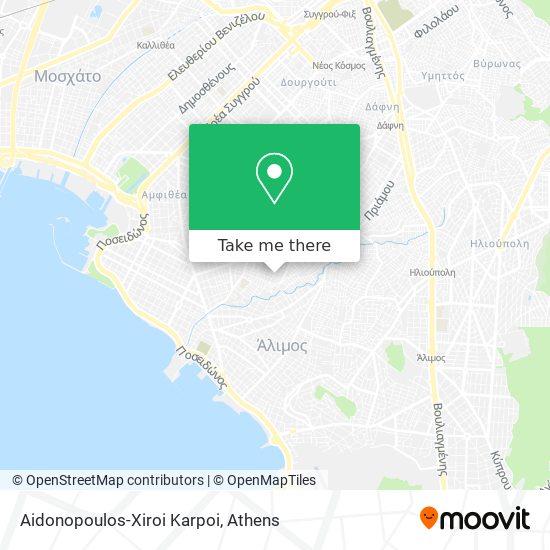 Aidonopoulos-Xiroi Karpoi map