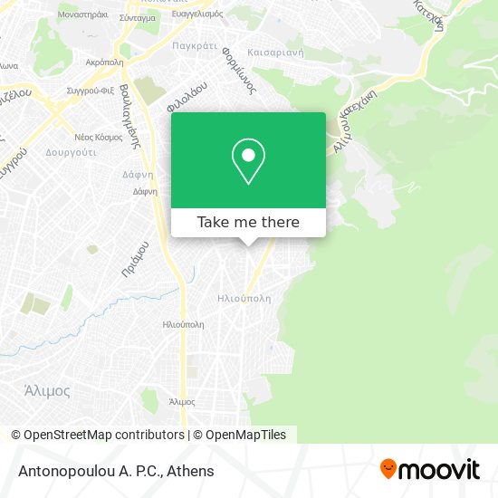 Antonopoulou A. P.C. map