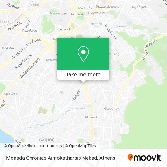 Monada Chronias Aimokatharsis Nekad map