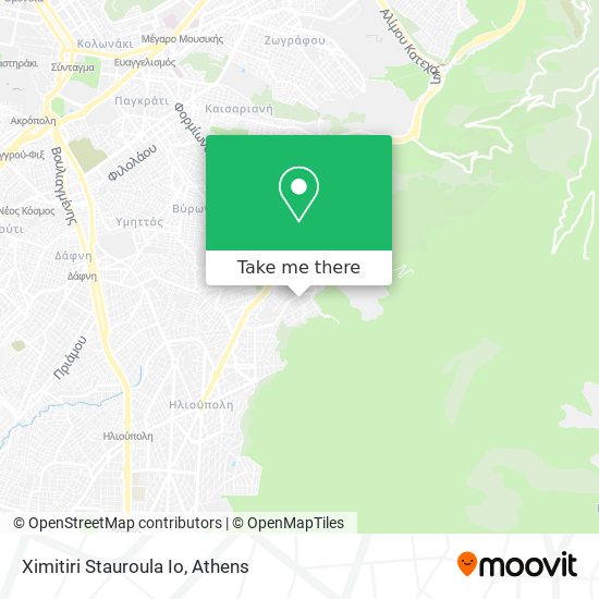 Ximitiri Stauroula Io map