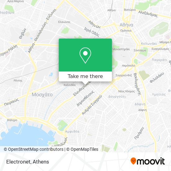 Electronet map