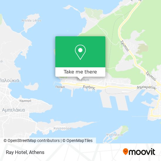 Ray Hotel map