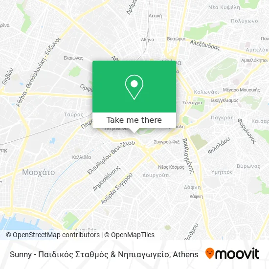 Sunny - Παιδικός Σταθμός & Νηπιαγωγείο map