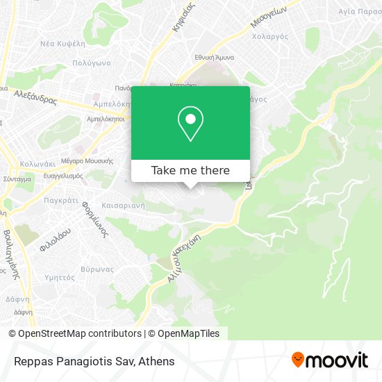 Reppas Panagiotis Sav map
