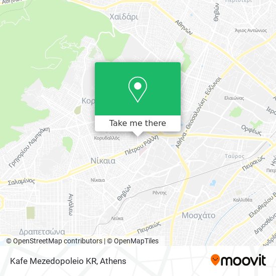 Kafe Mezedopoleio KR map
