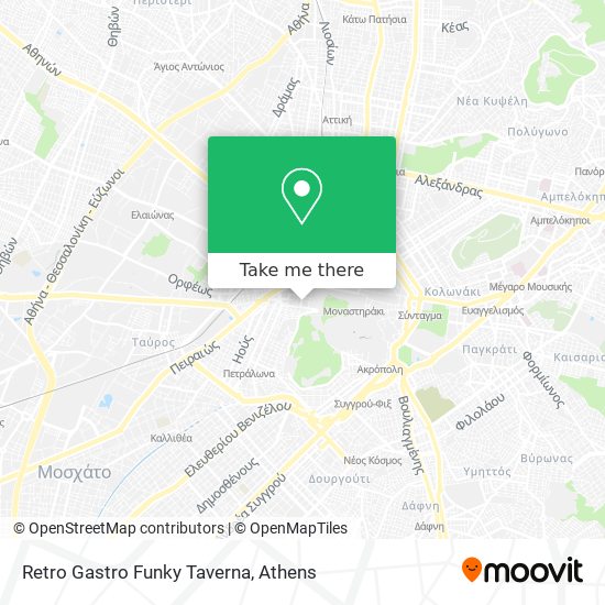 Retro Gastro Funky Taverna map
