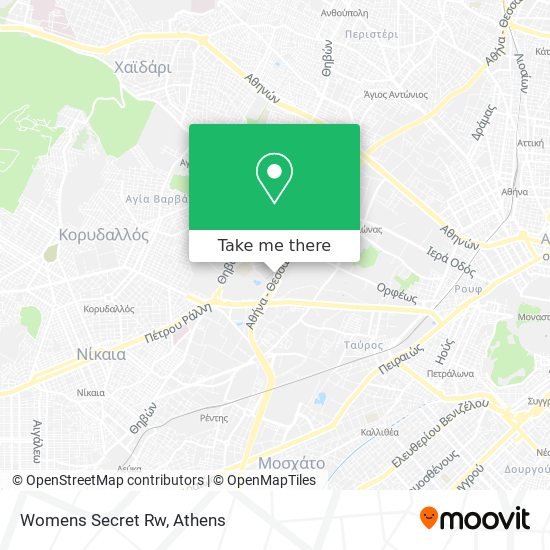 Womens Secret Rw map