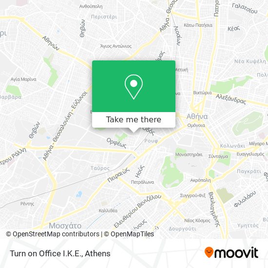 Turn on Office I.K.E. map