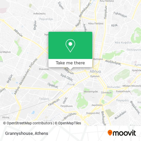 Grannyshouse map