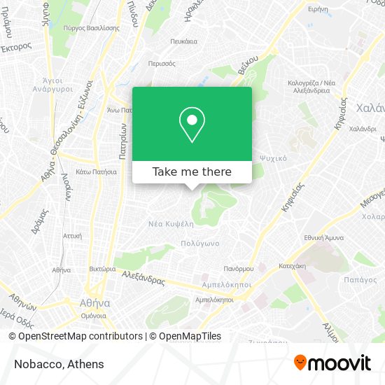 Nobacco map