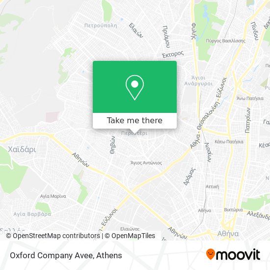 Oxford Company Avee map