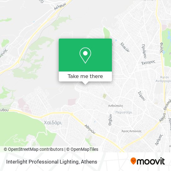 Interlight Professional Lighting map