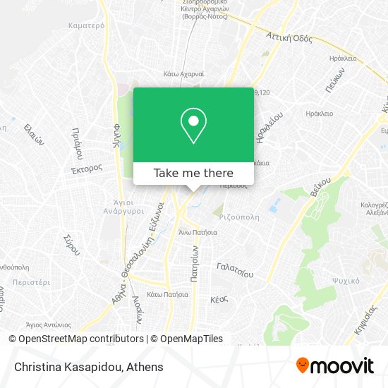 Christina Kasapidou map