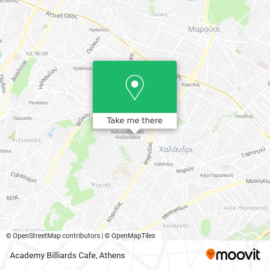 Academy Billiards Cafe map