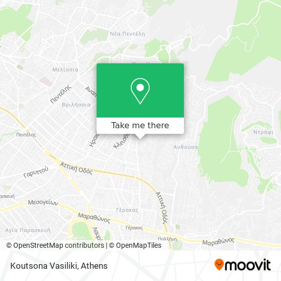 Koutsona Vasiliki map