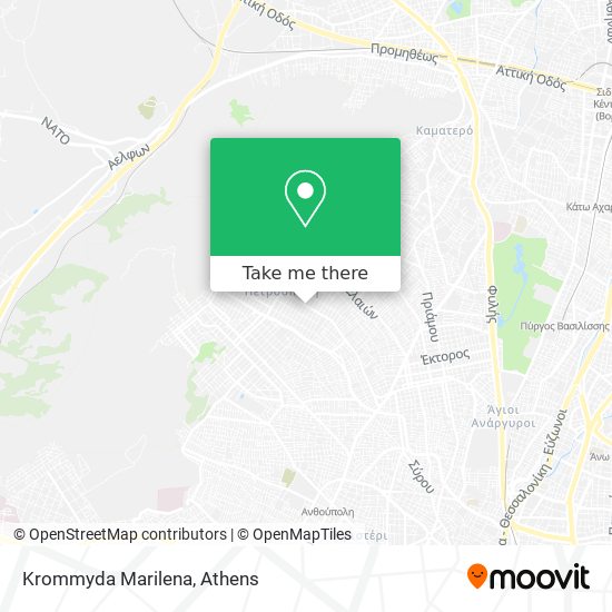 Krommyda Marilena map