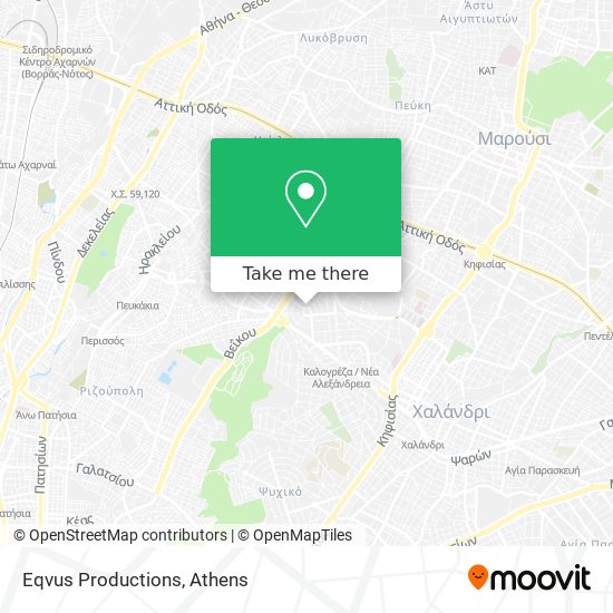 Εqvus Productions map