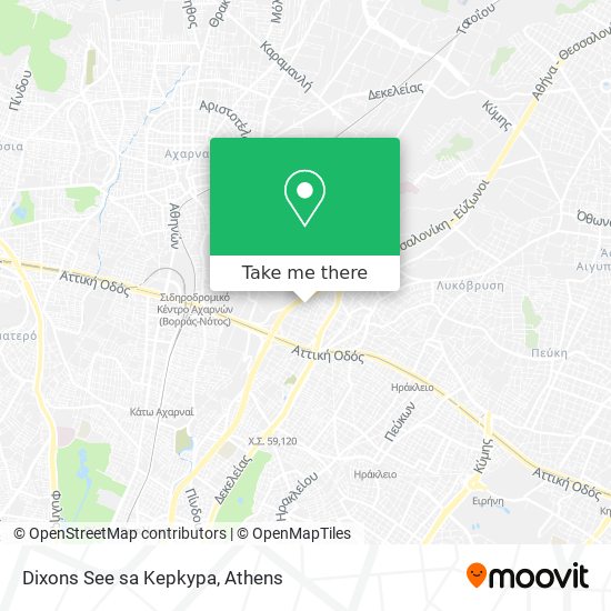 Dixons See sa Kepkypa map