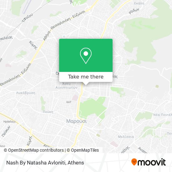 Nash By Natasha Avloniti map