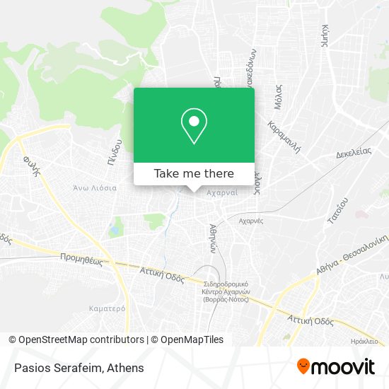 Pasios Serafeim map