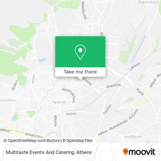 Multitaste Events And Catering map