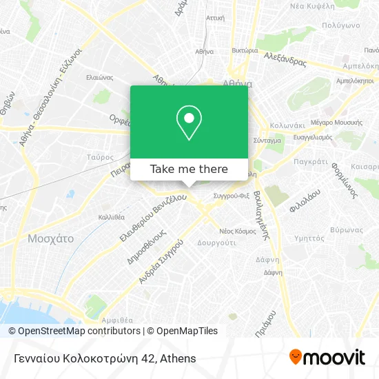 Γενναίου Κολοκοτρώνη 42 map
