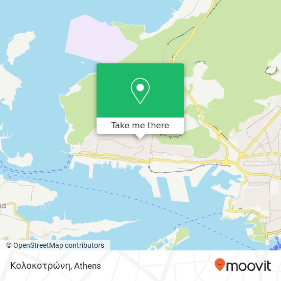 Κολοκοτρώνη map